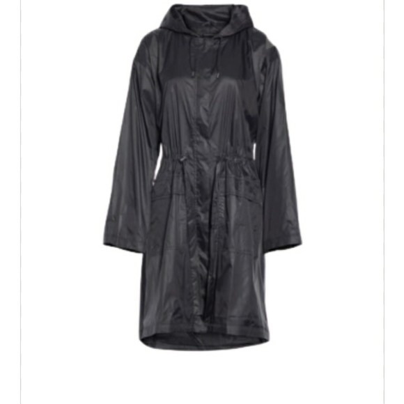 Eileen Fisher Jackets & Blazers - - Eileene Fisher Graphite Hooded ☔️